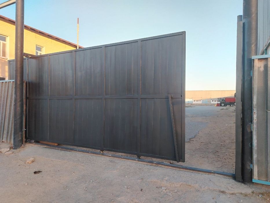 Выдвижной ворота сделаем по заказу