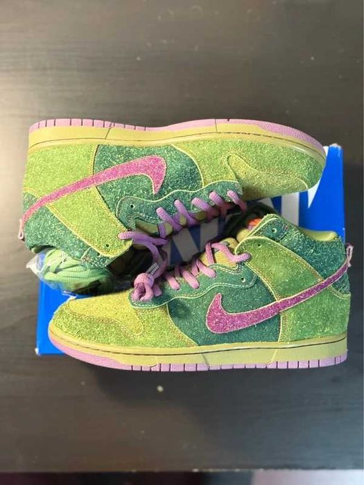 Nike SB Dunk Pro High Skunk Dunk 420