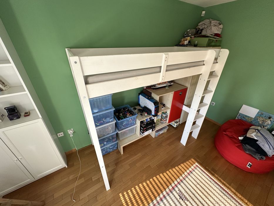 Jysk Vestervig 90x200 детско таванско легло