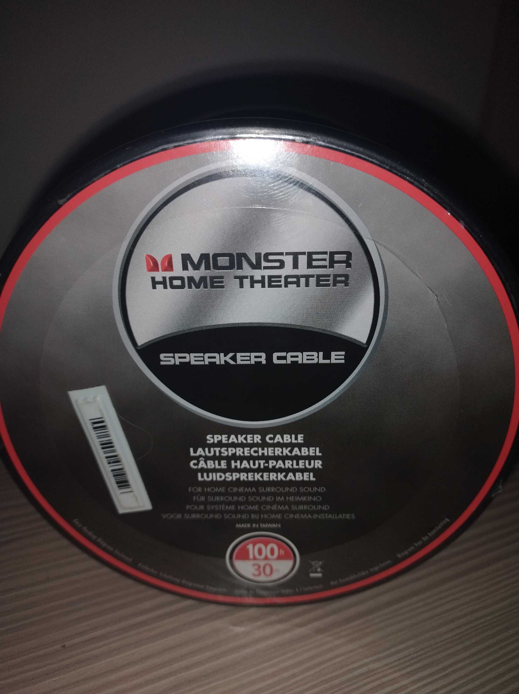 Monster Home theater speaker cable 30M