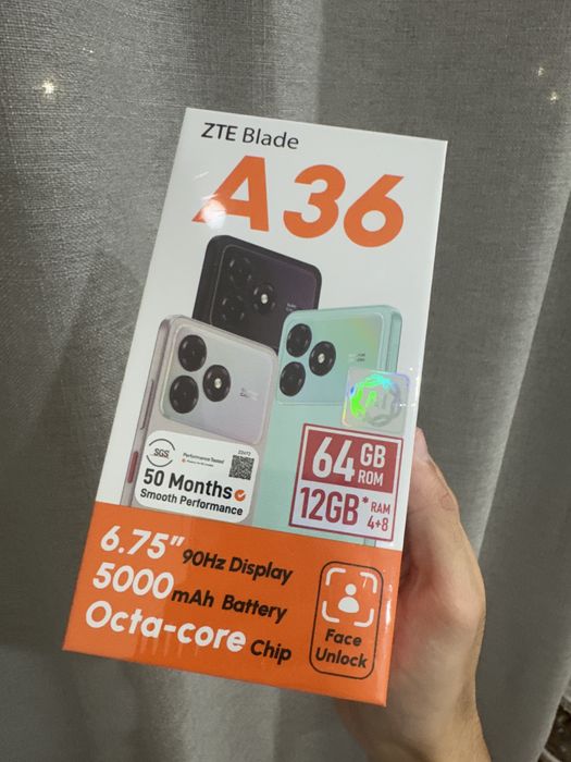Смартфон ZTE Blalde A36