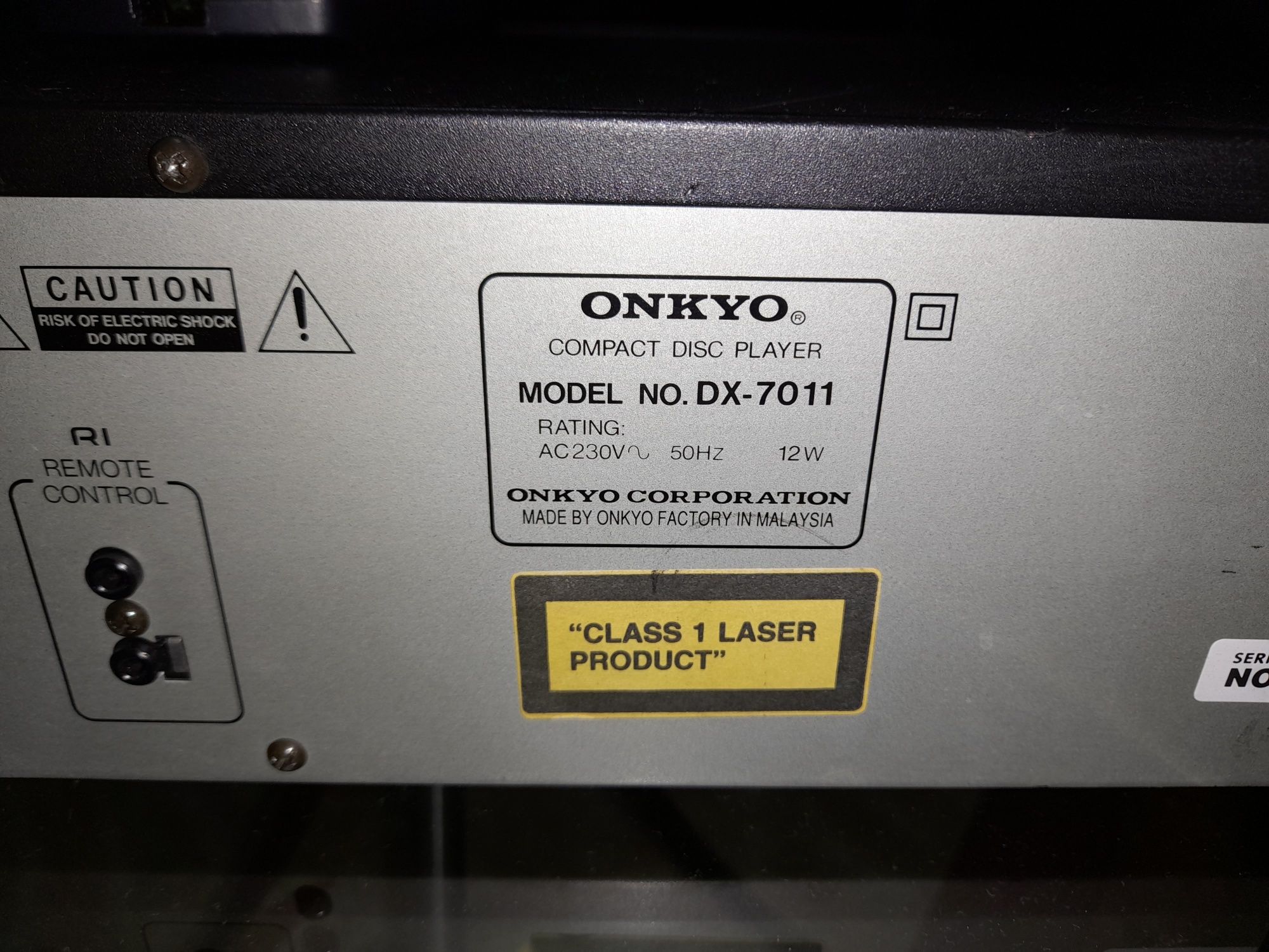 CD player ONKYO dx-7011 cu telecomandă