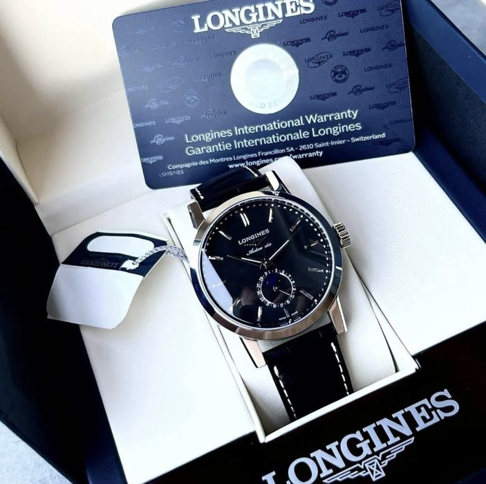 Швецарские часы фирмы Longines, механика с автоподзаводом