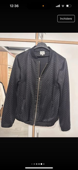 Jacheta neagra Casual