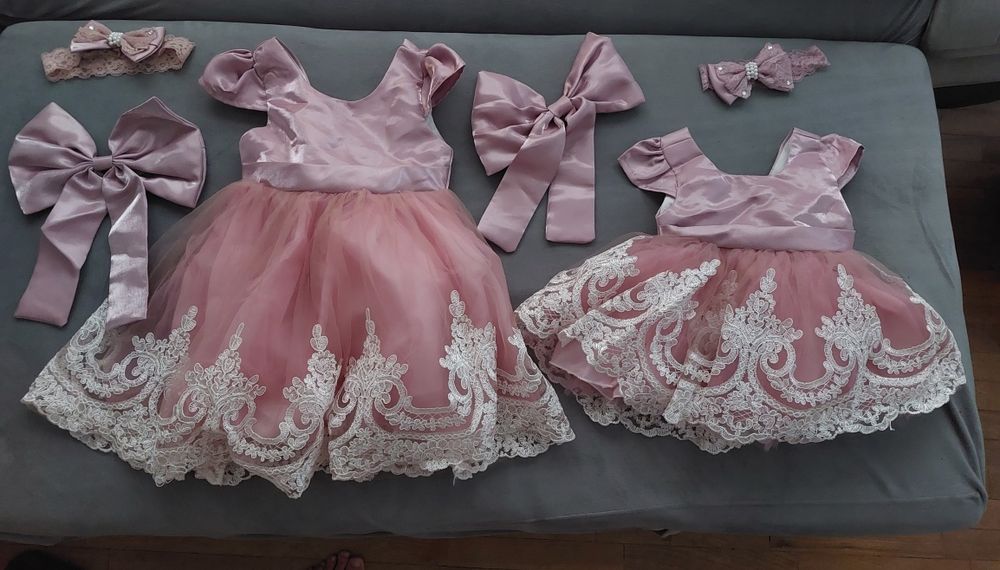 Официални рокли за 2 и 3 годишни принцеси