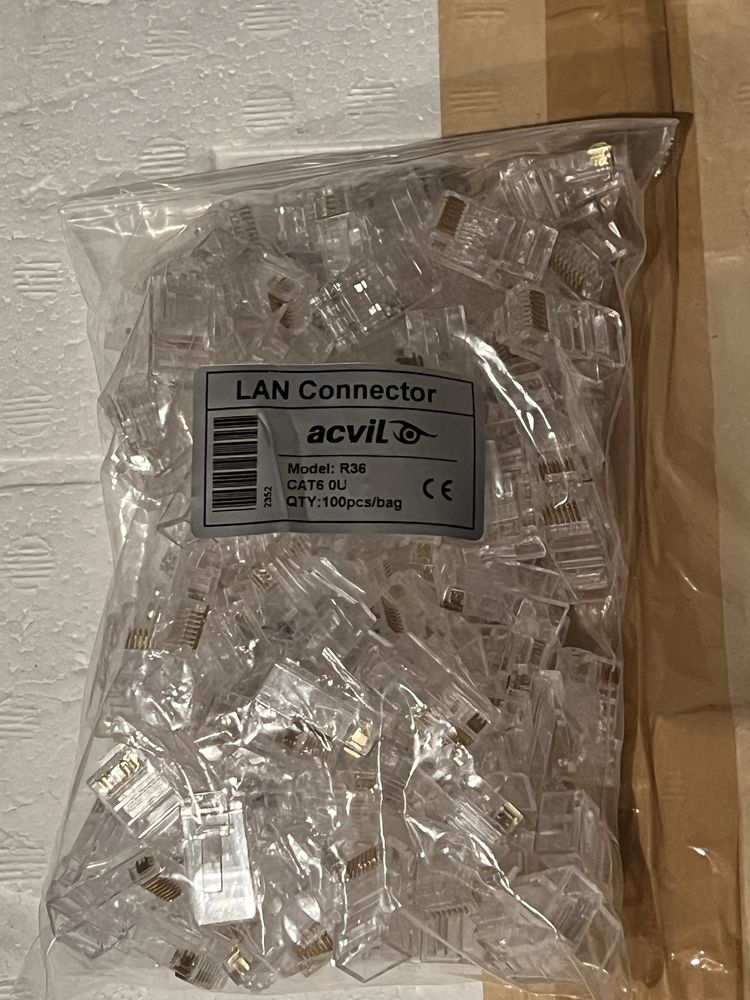 Conectori mufe utp ftp RJ45 cat 6