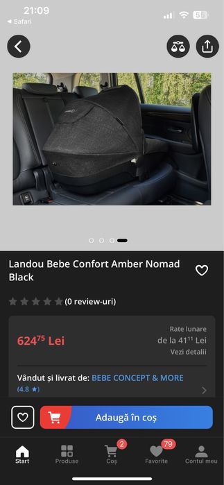 Landou bebe Confort
