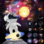 Astronaut proiector galaxie