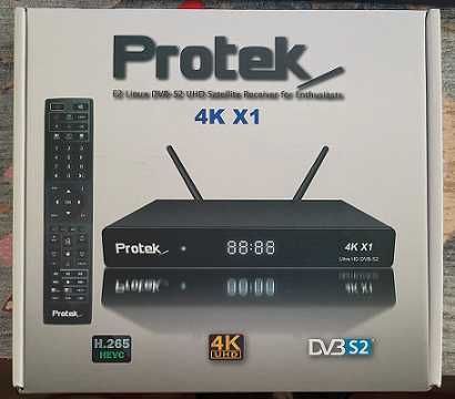 Сателитен приемник Protek 4K X1