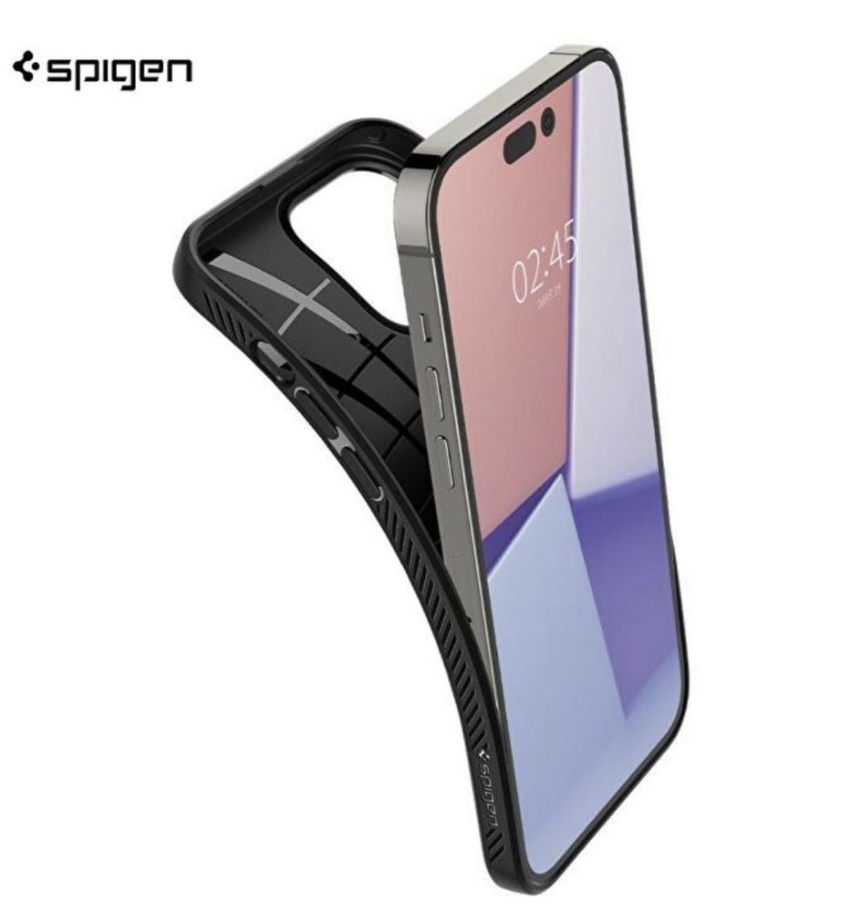 Husa iPhone 14 Pro Spigen Liquid Air Black