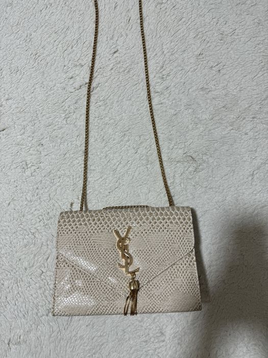 Geanta YSL bej culoare