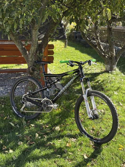Bicicletă full suspension cannondale