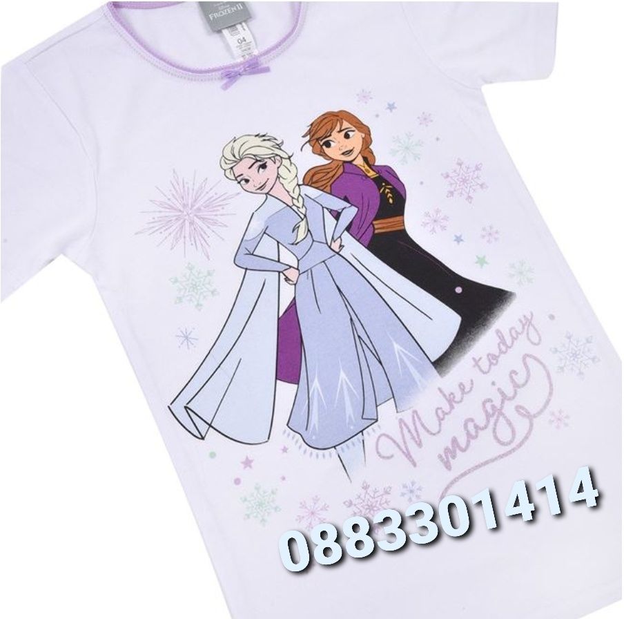 Тениска Потник Гащи Елза и Ана Frozen Замръзналото кралство