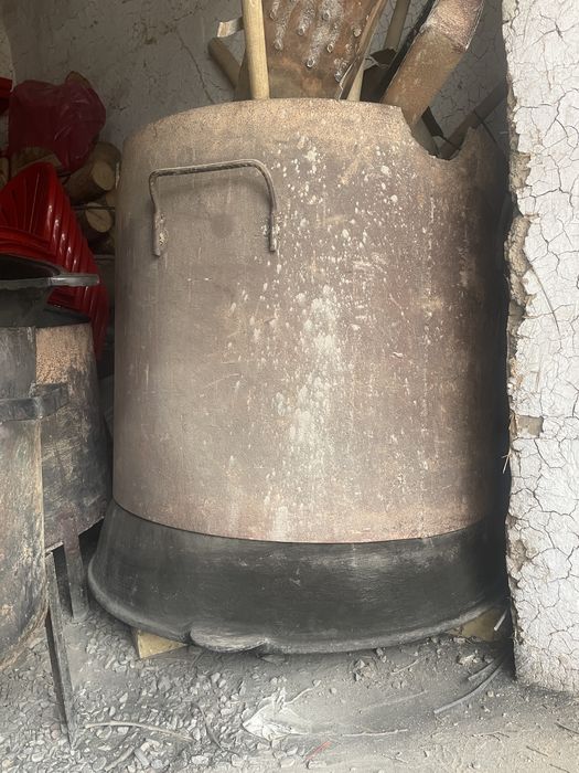 Qozon Oʻchoq 100L chugun