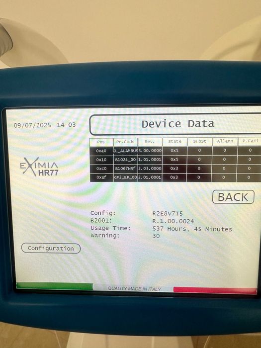 Eximia HR77 Platinum Anniversary (540 de ore de functionare)