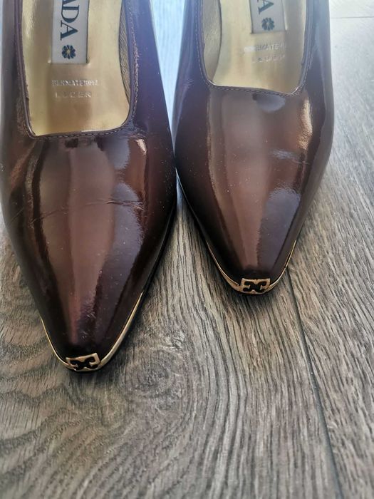 ESCADA/Stephano Vernizzi Parma Italy 100% Крокодилска кожа