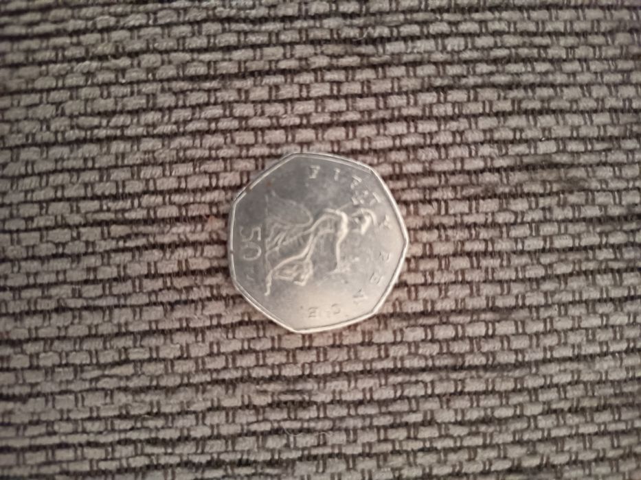 Moneda an 1997 (Fifty pence)