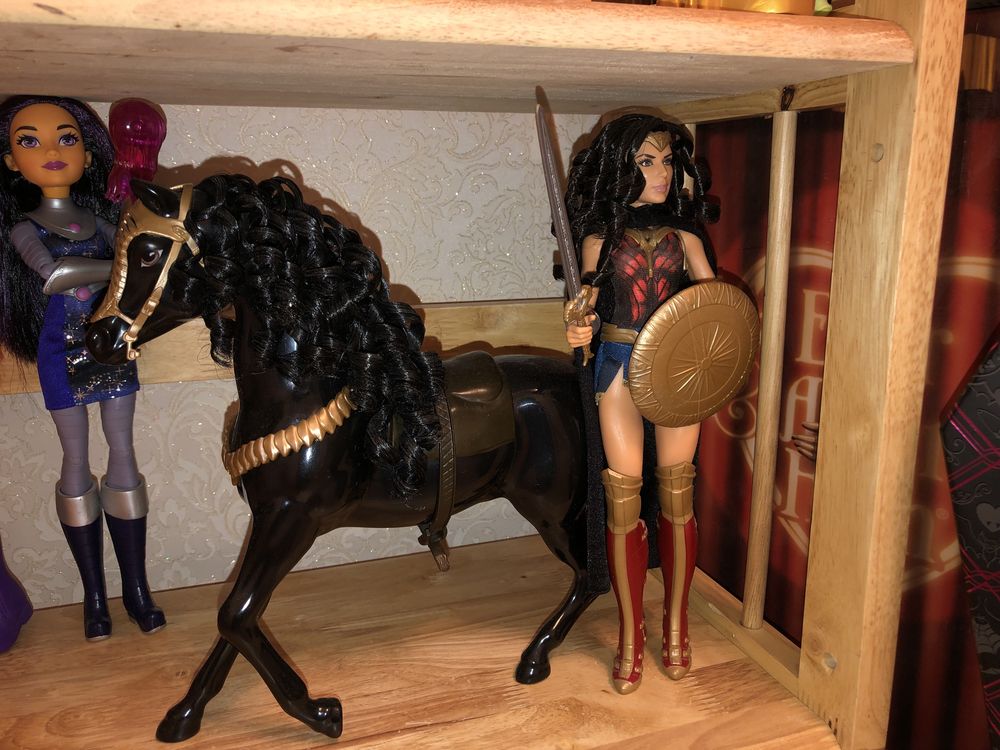 Кукла Чюдо женщина с конем. Куклы Барби (Barbie), Винкс (Winx), DC
