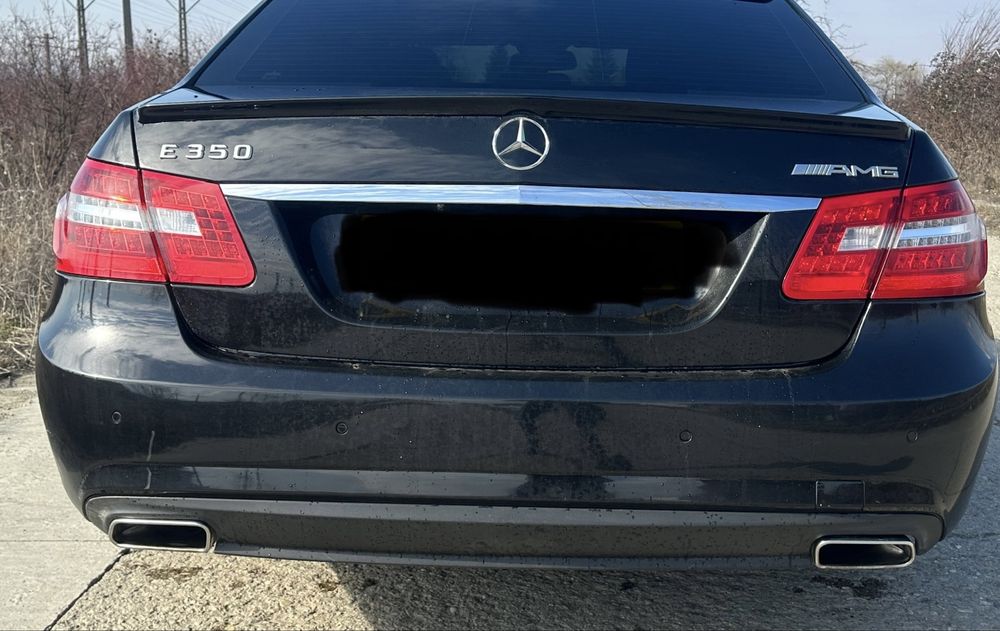 Spate Stop AMG Bara Haion E class W212 Mercedes lampa Tripla portbagaj