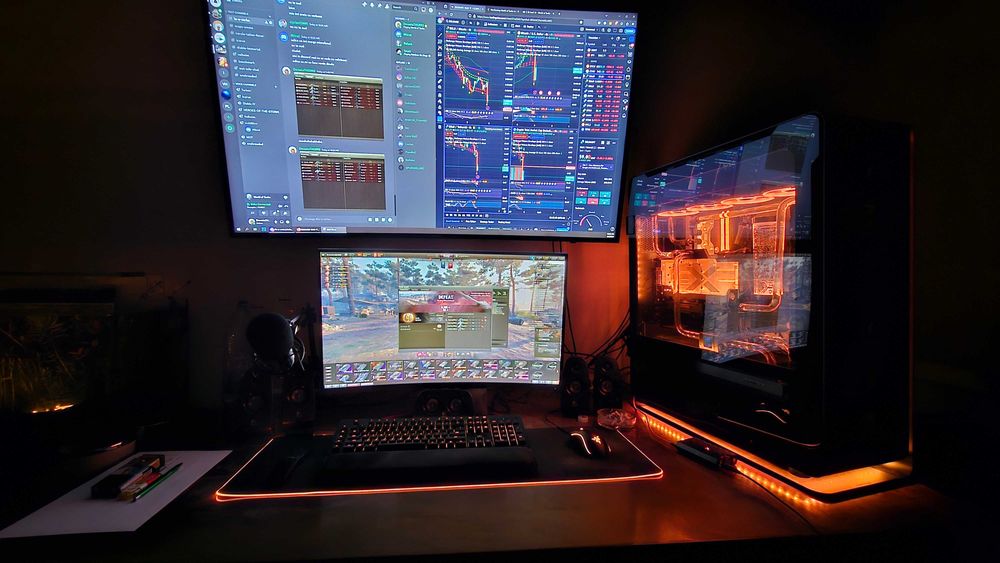 Calculator GAMING / EDITARE, Full watercooling 7950 X3D, 6900 XT, EKWB