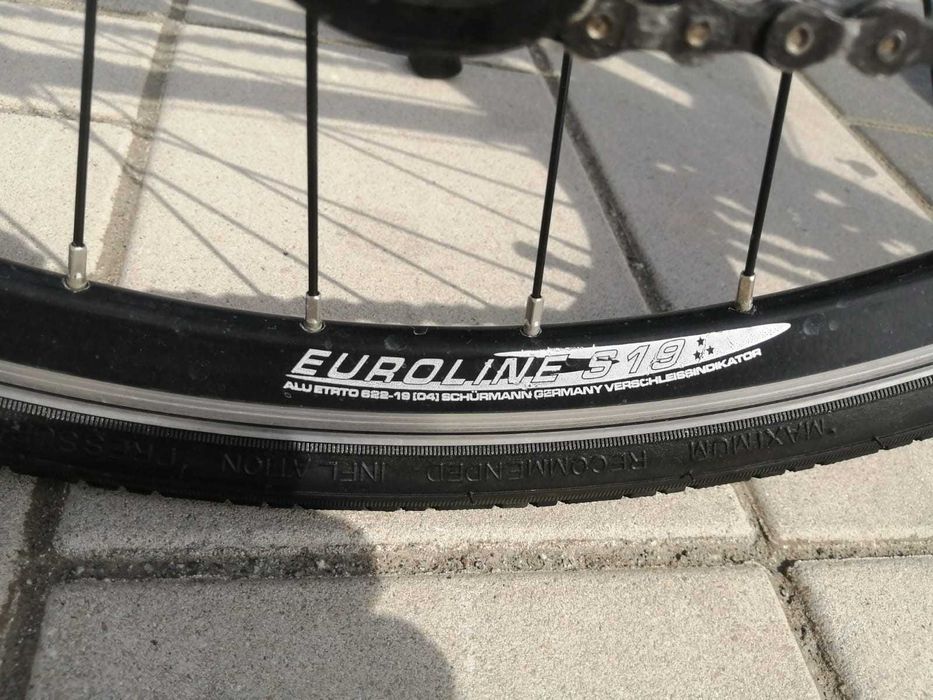 2 biciclete din aluminiu MARS de oraș și drumeții pt. bărbați și femei