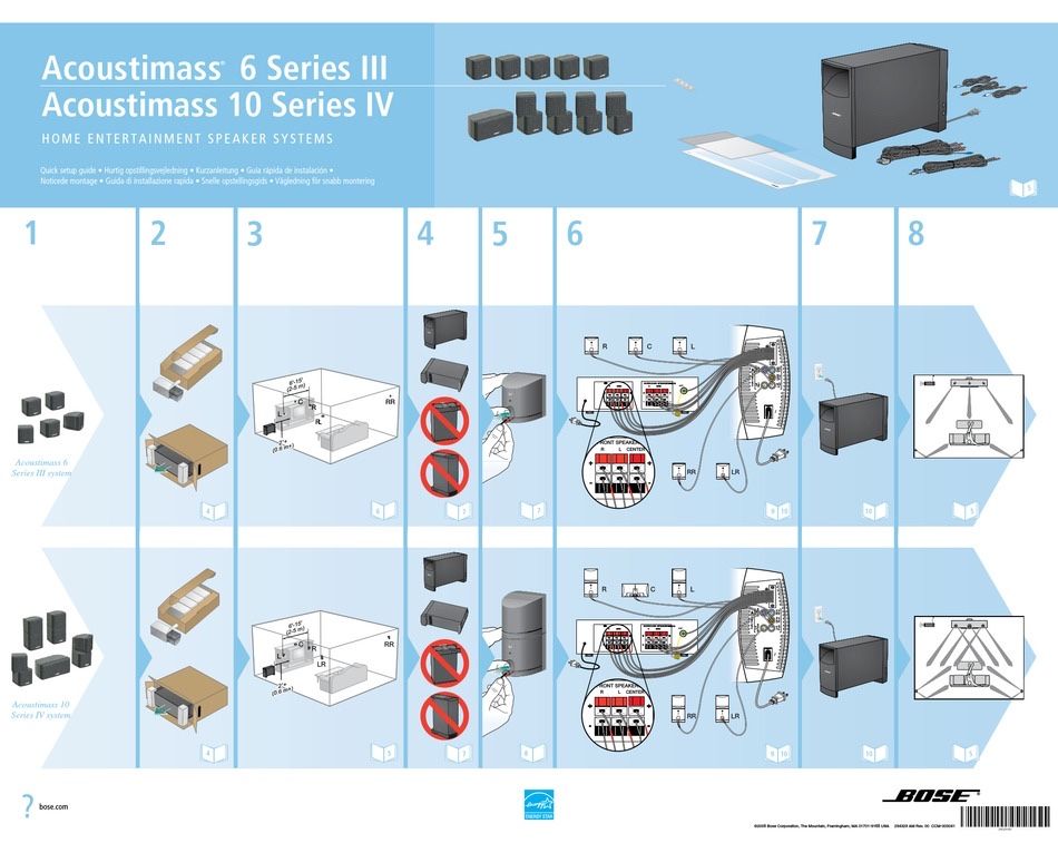 BOSE Acoustimass 6 Seria3 Putere635W Made inIRELAND PrețMAGAZIN4000Lei