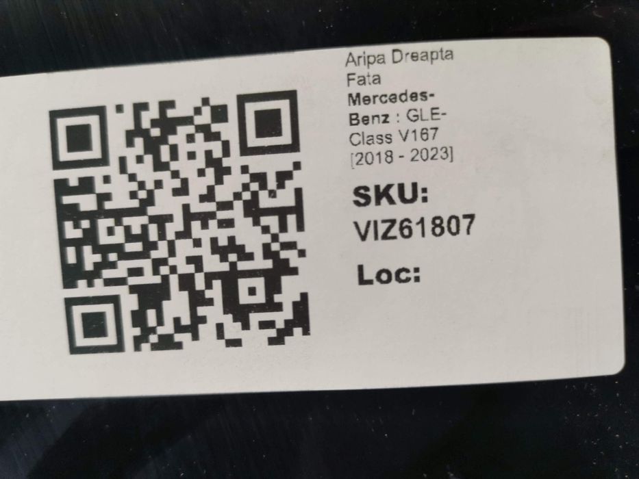 Десен преден калник / Desен preден kalnik Mercedes-Benz GLE-Class V167