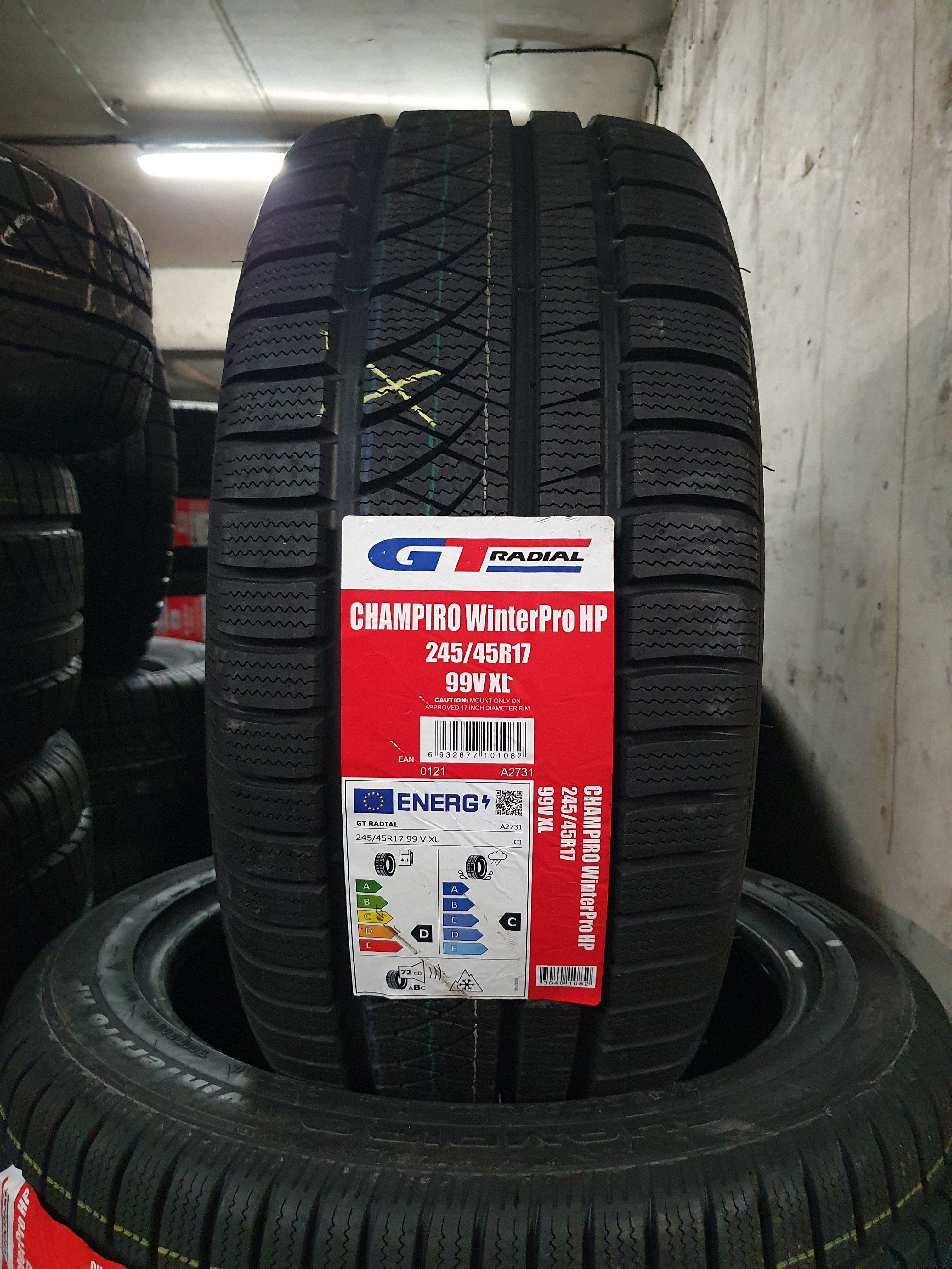 245/45r17  Gt Radial Champiro Winter Pro Hp 99v Xl 2322