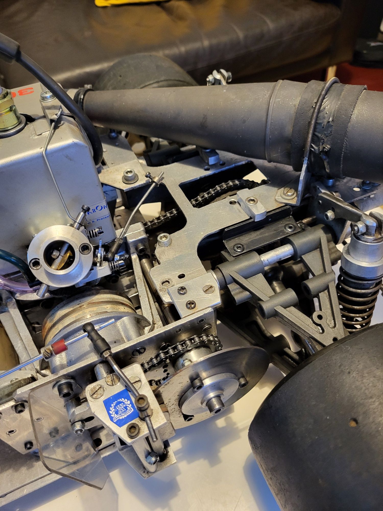 Automodel 1/4 DWA made in Italy benzina 30cc colecție