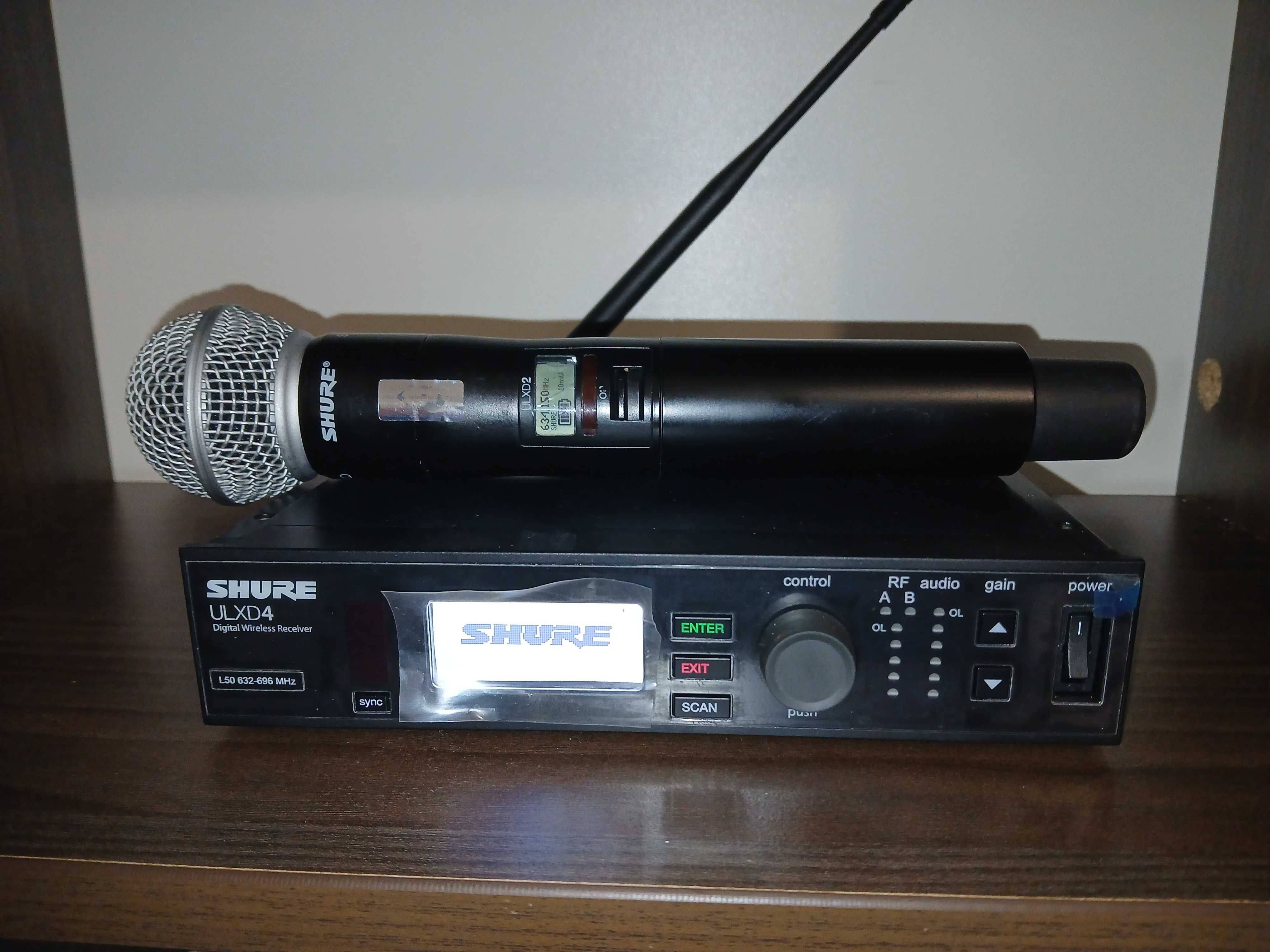 Професионален микрофон SHURE ULXD24/B58 - внос USA (Made in Mexico)