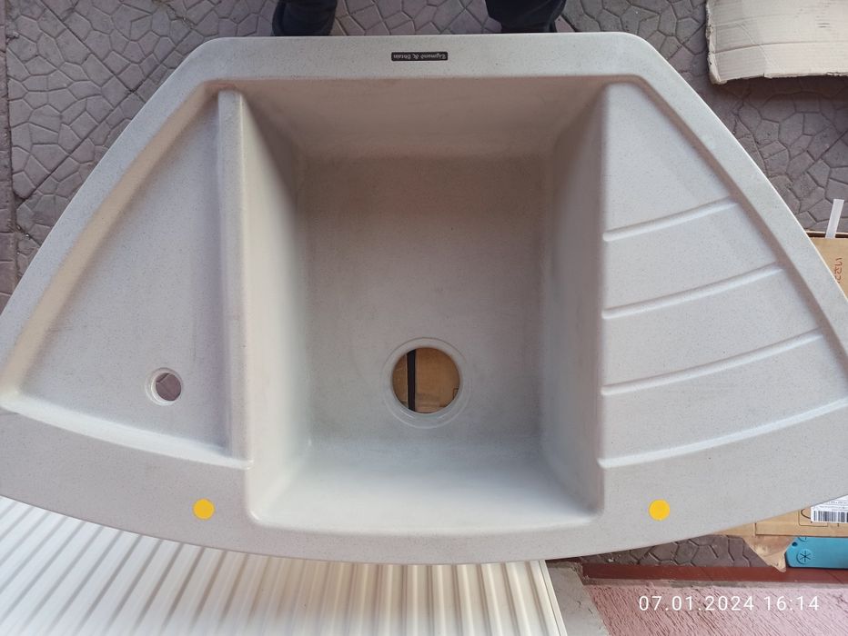 Новая гранитная Раковина Кухонная мойка ZIGMUND SHTAIN