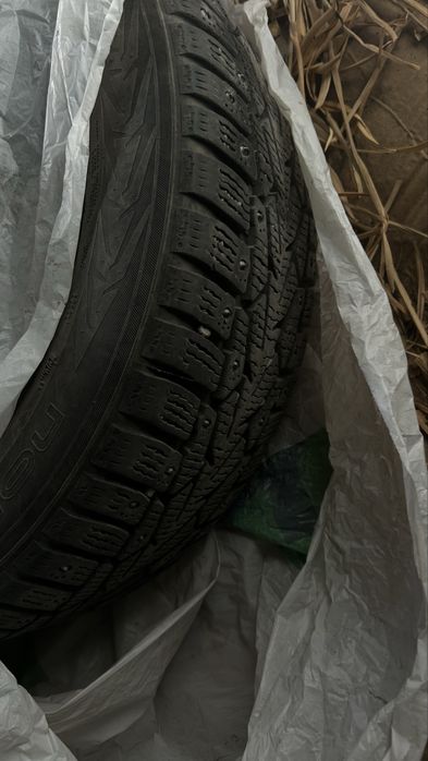 Шины в хорошом состоянии без дисков находится Каскелене с шипами 1 сез