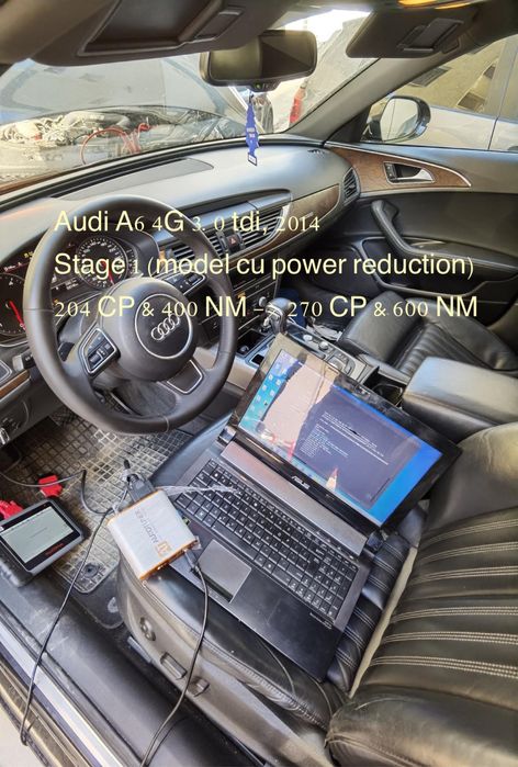 ChipTuning Auto Stage 1 Resoftare Diagnoză DPF EGR ADBLUE