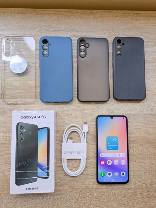 Samsung A34 2023 8/256GB Memorie NOU!