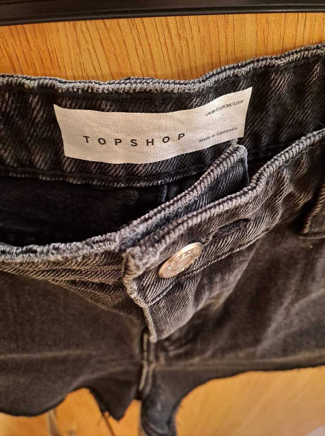 Къси панталони TOPSHOP, Дънки