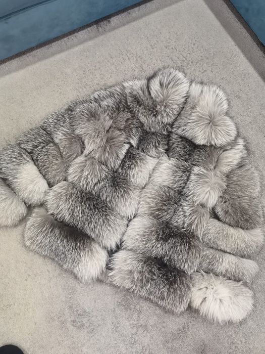 Blana naturală  vulpe argintie