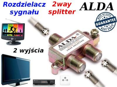 Splitter/ Multiplicator Cablu CATV/2/3/4 Cai/Ieșiri cu Intrare