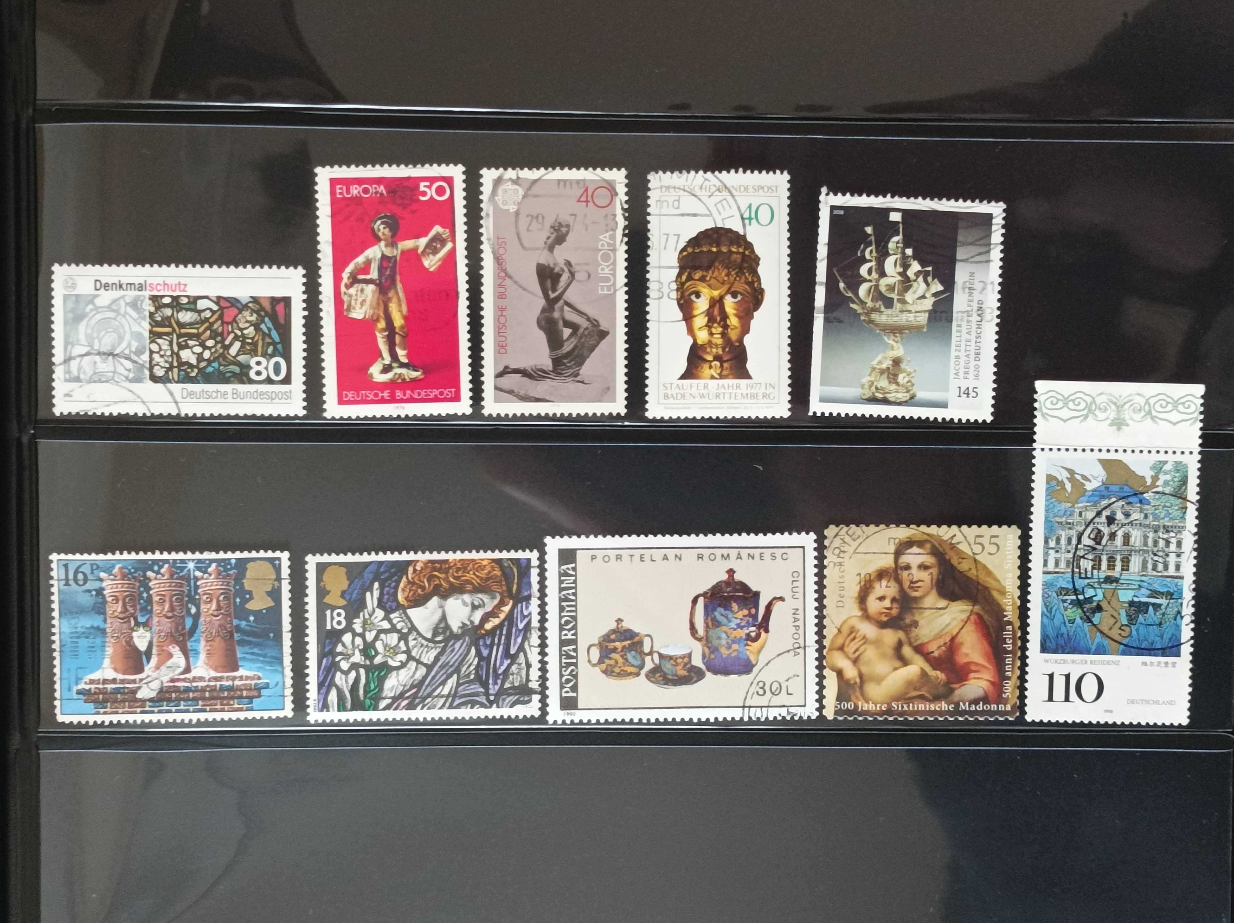 Колекции от пощенски марки на тема Изкуство