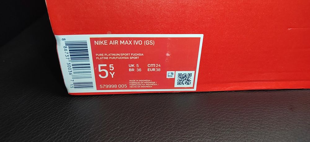 Nike Air Max Ivo, номер 38