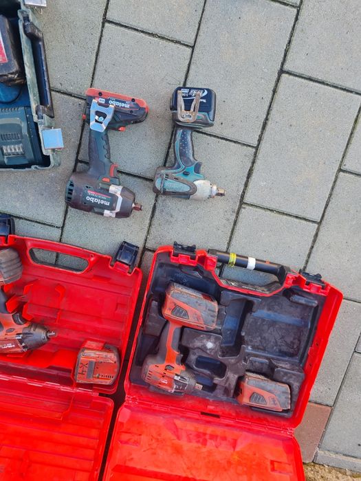 Impacturi patrate 1/2 profesionale marca HILTI,METABO și MAKITA