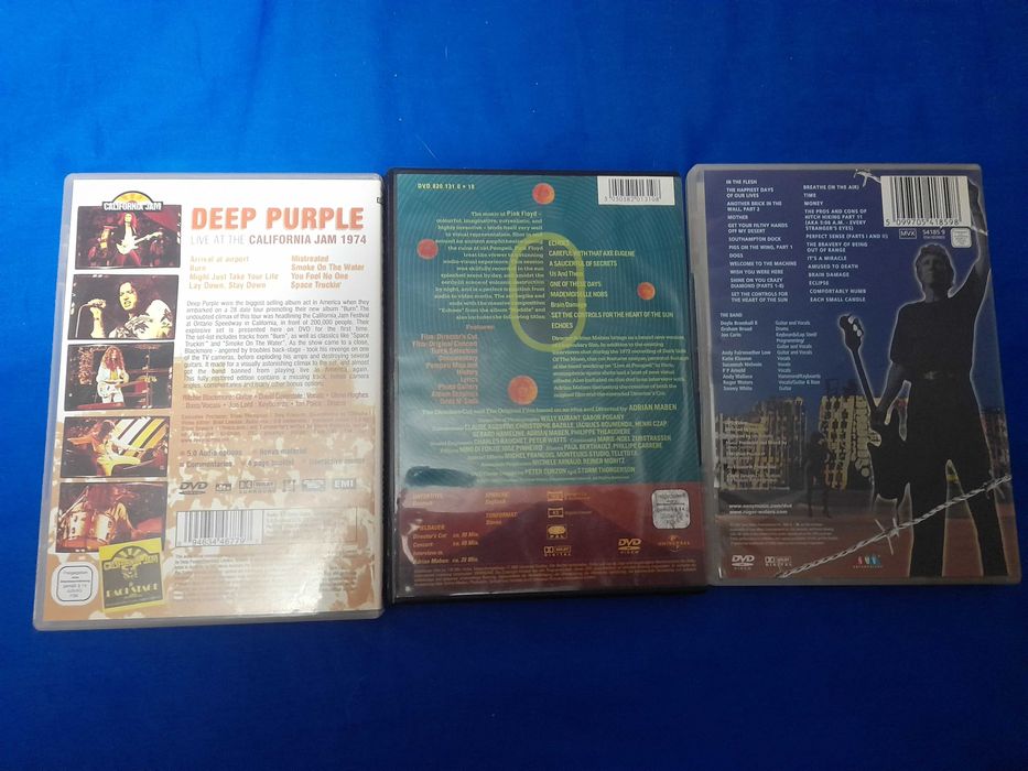 Dvd-uri originale muzica rock si rock progresiv