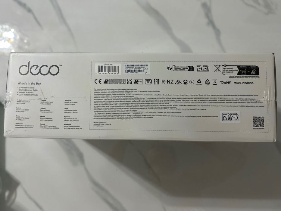 Sistem Mesh WI-FI TP-Link Deco BE65