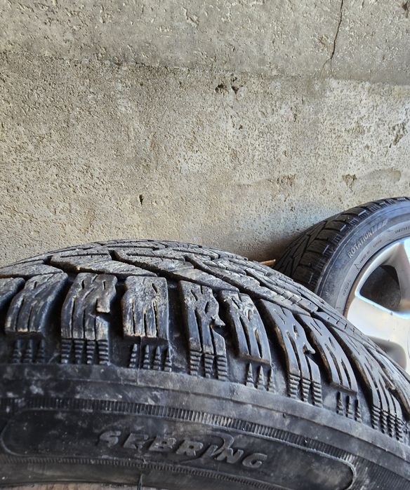 Jante + anvelope de iarna 205/55/r16