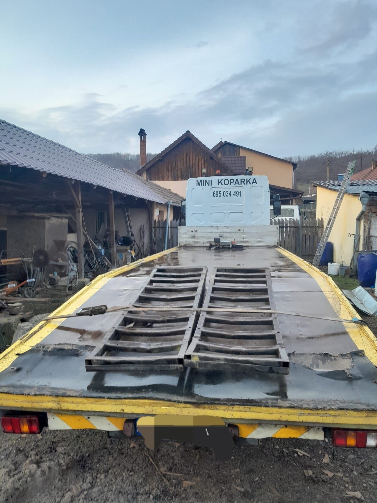 Vand platforma tractari Renault 12 tone