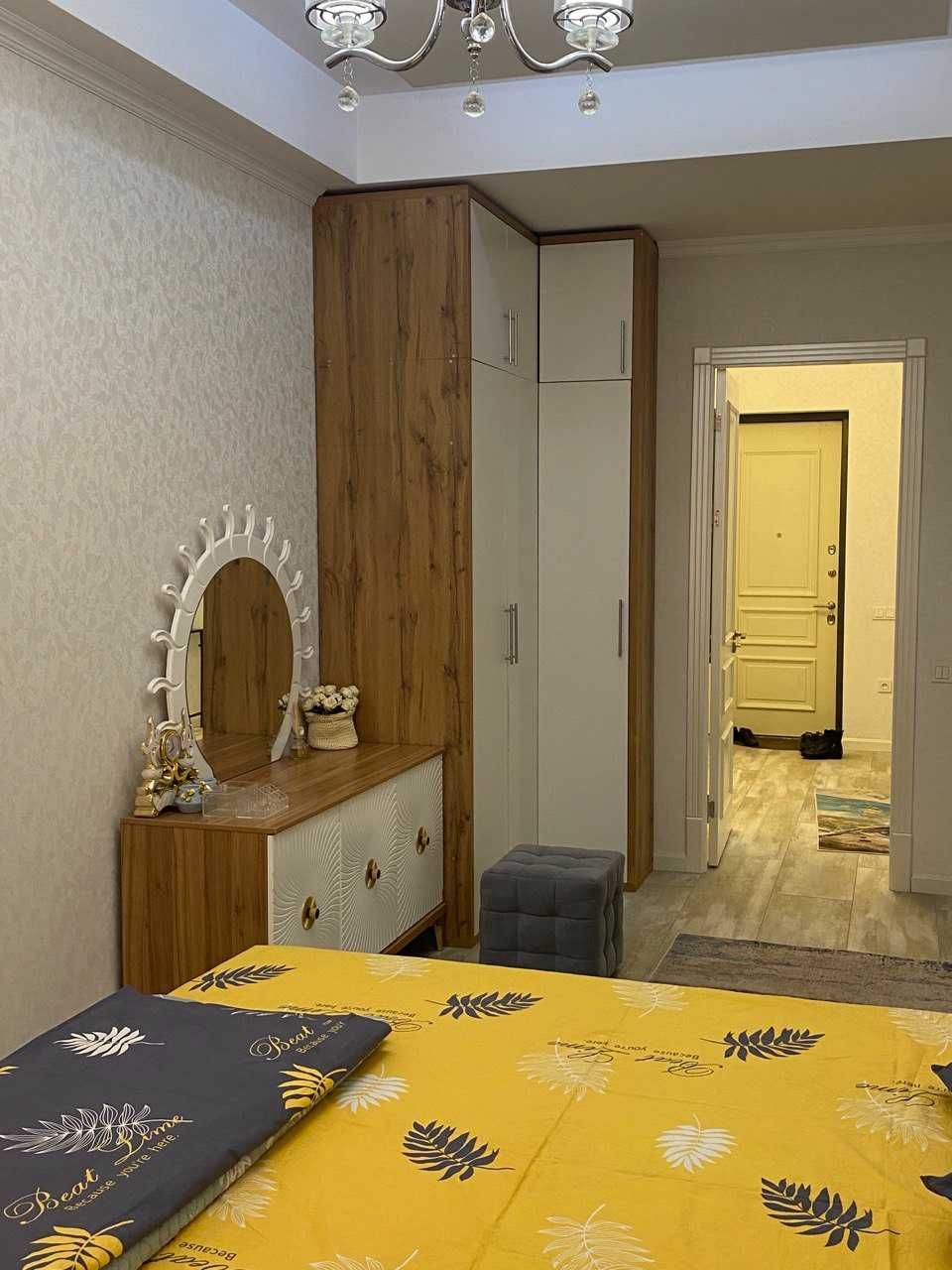 Сдам 2 комнатная  квартира в НОВОСТРОЙКЕ на Алайском, ЖК Казахстан