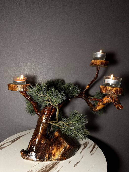 Бансай подсвечники