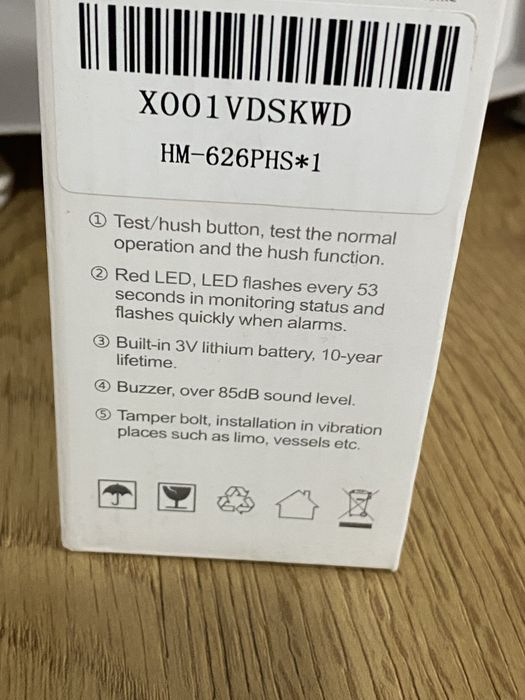 Alarma de fum x2 bucati