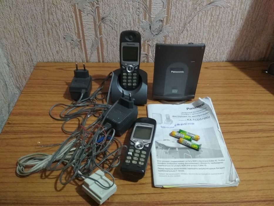Panasonic радиотелефон с автоответчиком
