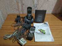 Panasonic радиотелефон с автоответчиком домашний телефон радио трубка