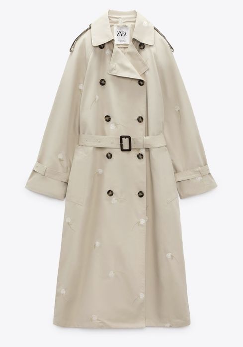Zara нов тренч, с етикет, S размер